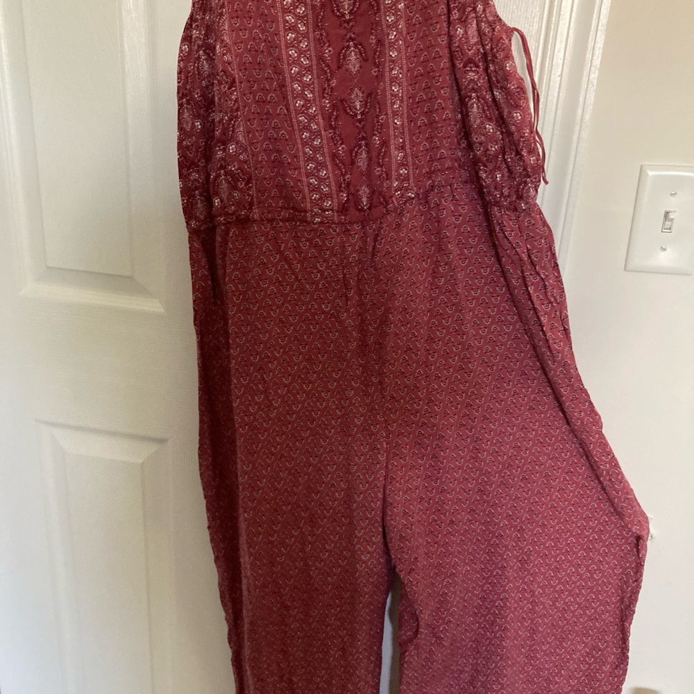 Fashion Nova Khaki and a printed aero jumpsuit XXL juniors
